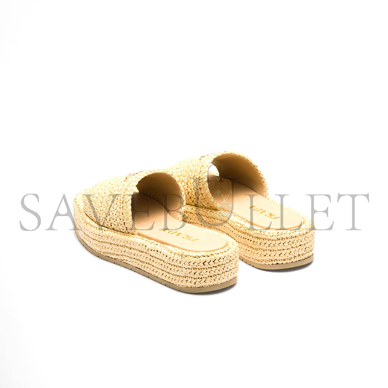 Pra*a crochet flatform slides 1xz761